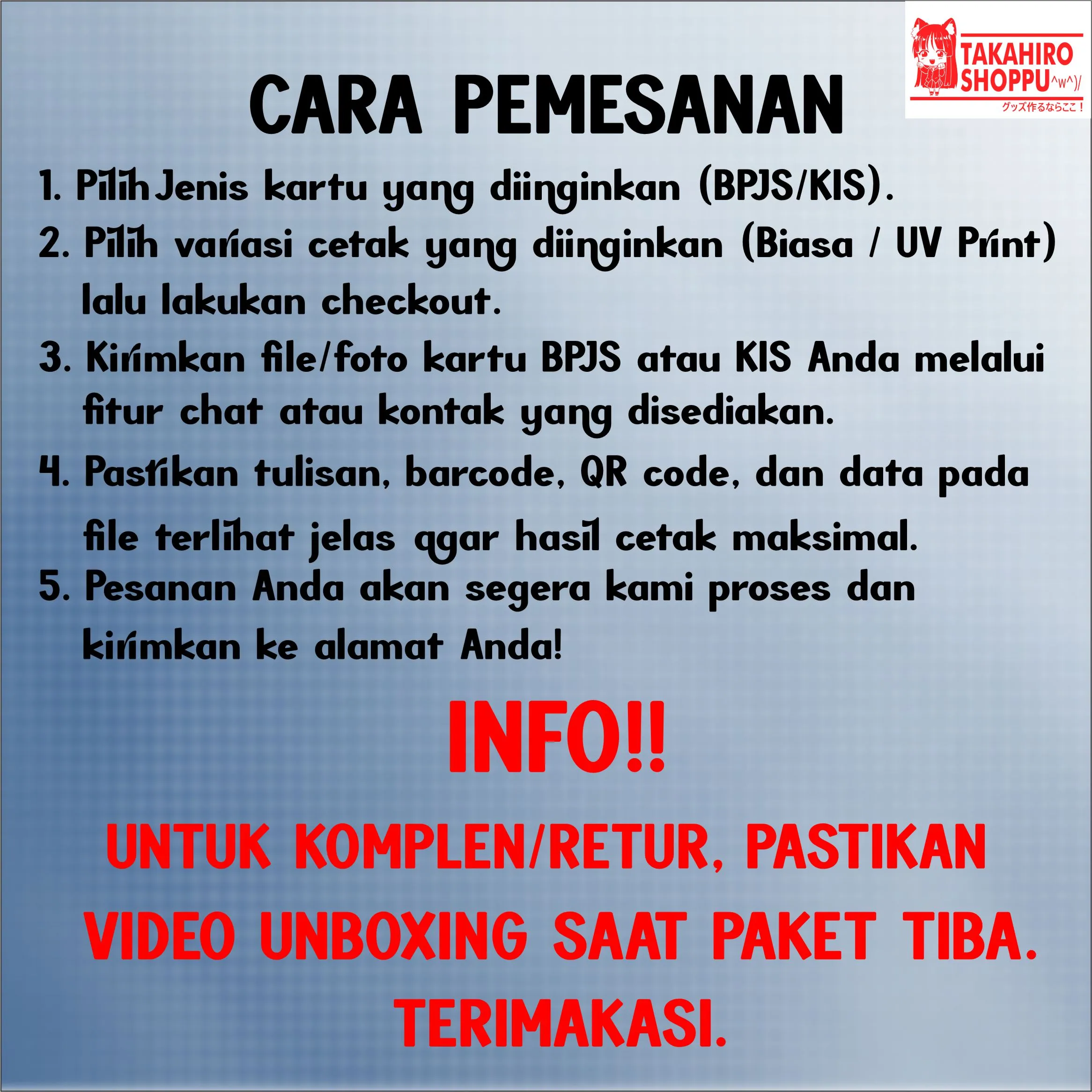 CETAK ID CARD BPJS & KIS BAHAN PVC ID TEBAL